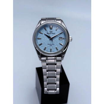Custom Seiko Mod • Ice Blue Shinshu Ice Forest Premium GS UFA SLGB001 Automatic • 40mm